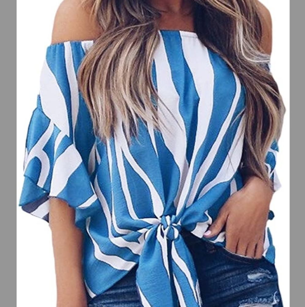 Off the shoulder shirt